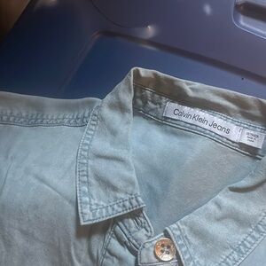 Blue Jean Short Romper